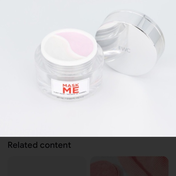 NWT 2 Pack European Wax Center The Mask Me® Sleep Mask - Picture 3 of 6